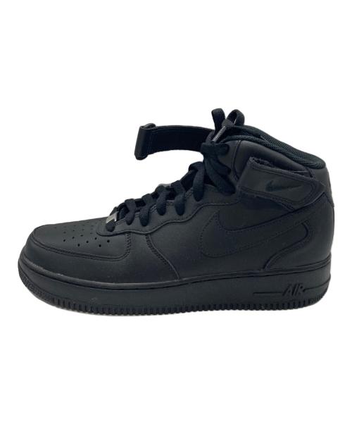 NIKE（ナイキ）NIKE (ナイキ) AIR Force1 Mid'07 ブラック サイズ:27㎝の古着・服飾アイテム