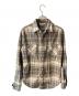 FIVE BROTHER（ファイブブラザー）の古着「HEAVY FLANNEL WORK L/S SHIRTS」｜ブラウン