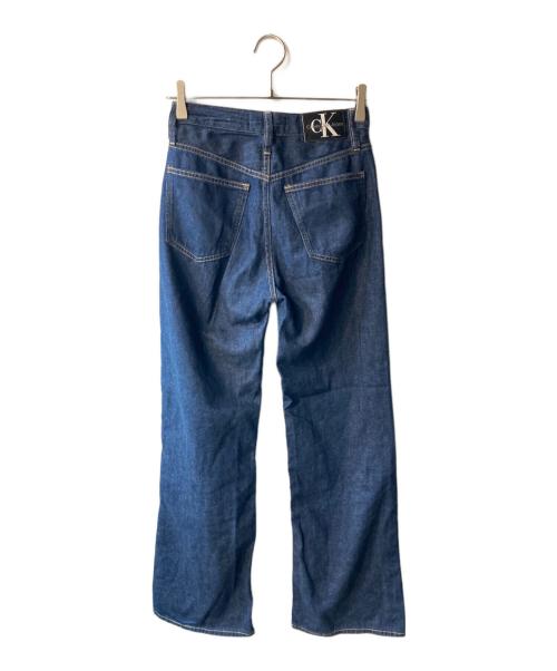 Calvin Klein Jeans（カルバンクラインジーンズ）Calvin Klein Jeans (カルバンクラインジーンズ) High Rise Wide Leg インディゴ サイズ:W25の古着・服飾アイテム