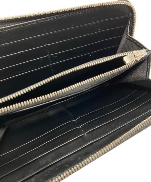 JOHN LAWRENCE SULLIVAN（ジョン ローレンス サリバン）JOHN LAWRENCE SULLIVAN (ジョン ローレンス サリバン) ラウンドジップロングウォレット ブラックの古着・服飾アイテム