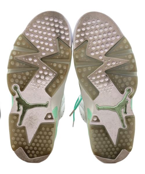 NIKE（ナイキ）NIKE (ナイキ) AIR JORDAN 6 RETRO ホワイト×グリーン サイズ:28cmの古着・服飾アイテム