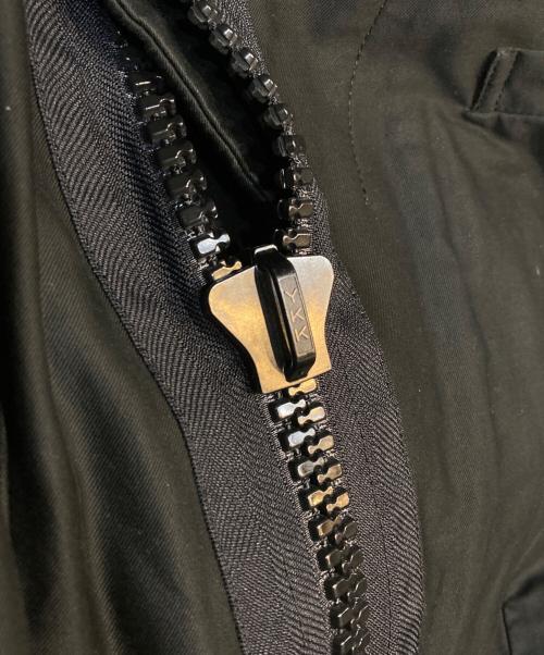 COMME des GARCONS SHIRT（コムデギャルソンシャツ）COMME des GARCONS SHIRT (コムデギャルソンシャツ) BIGジップテーラードジャケット ブラック サイズ:Sの古着・服飾アイテム