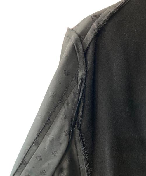 COMME des GARCONS HOMME PLUS（コムデギャルソンオムプリュス）COMME des GARCONS HOMME PLUS (コムデギャルソンオムプリュス) 装飾テーラードジャケット ブラック サイズ:Sの古着・服飾アイテム