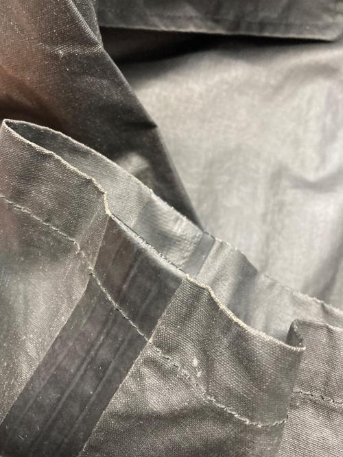 COMME des GARCONS HOMME（コムデギャルソン オム）COMME des GARCONS HOMME (コムデギャルソン オム) 樹脂加工テーピングジャケット ブラック サイズ:Sの古着・服飾アイテム