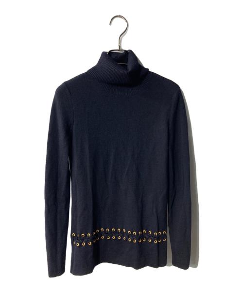 TORY BURCH（トリーバーチ）TORY BURCH (トリーバーチ) タートルネックニット ネイビー サイズ:XSの古着・服飾アイテム