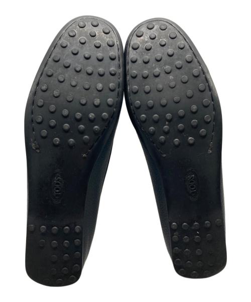 TOD'S（トッズ）TOD'S (トッズ) ローファー ブラック サイズ:38の古着・服飾アイテム