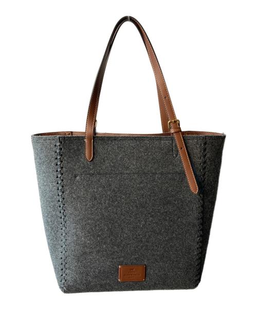 ANYA HINDMARCH（アニヤ・ハインドマーチ）ANYA HINDMARCH (アニヤ・ハインドマーチ) N/S Tote Small Eyes グレーの古着・服飾アイテム