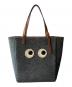 ANYA HINDMARCH（アニヤ・ハインドマーチ）の古着「N/S Tote Small Eyes」｜グレー