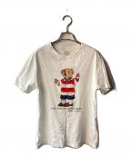 POLO RALPH LAURENポロ・ラルフローレン）の古着「ポロベアプリントTシャツ」｜ホワイト