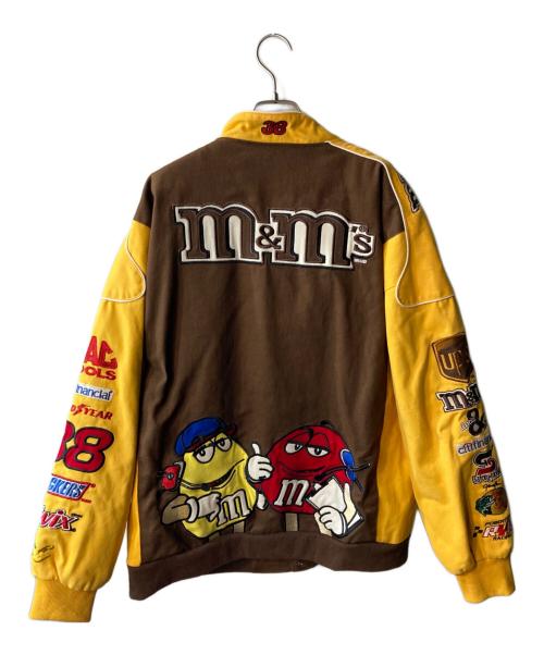 dudack（ドゥダック）dudack (ドゥダック) レーシングジャケット ブラウン サイズ:XLの古着・服飾アイテム