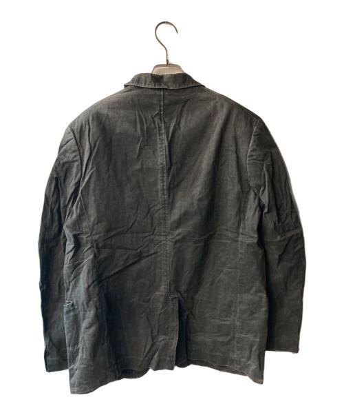 Y's for men（ワイズフォーメン）Y'S for men (ワイズフォーメン) コットンツイル3Bジャケット グレー サイズ:3の古着・服飾アイテム