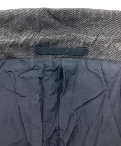 Y's for men（ワイズフォーメン）Y'S for men (ワイズフォーメン) コットンツイル3Bジャケット グレー サイズ:3の古着・服飾アイテム