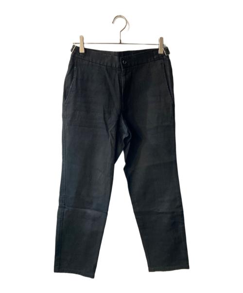 COMME des GARCONS HOMME（コムデギャルソン オム）COMME des GARCONS HOMME (コムデギャルソン オム) サイドアジャスターパンツ ブラック サイズ:Sの古着・服飾アイテム