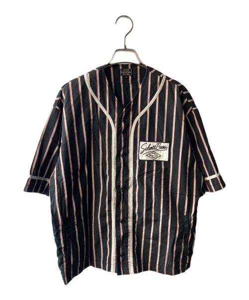 SCHOTT BROS.（ショット）SCHOTT BROS. (ショット) ベースボールシャツ ブラック サイズ:Ｍの古着・服飾アイテム