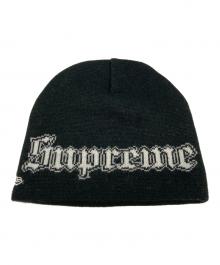 SUPREME×New Era（シュプリーム×ニューエラ）の古着「ニット帽」｜ブラック