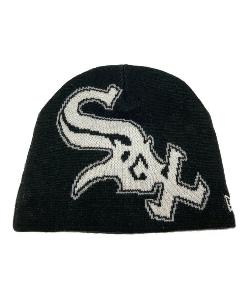 SUPREME（シュプリーム）Supreme (シュプリーム) New Era (ニューエラ) ニット帽 ブラックの古着・服飾アイテム
