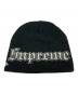 Supreme（シュプリーム）の古着「ニット帽」｜ブラック