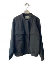 uncrave（アンクレイヴ）の古着「ウォッシャブルダブルクロスブルゾン」｜ブラック