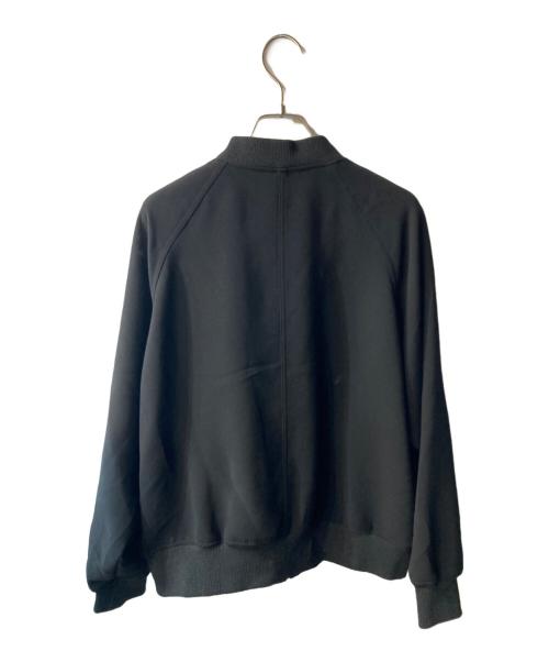 uncrave（アンクレイヴ）uncrave (アンクレイヴ) ウォッシャブルダブルクロスブルゾン ブラック サイズ:2の古着・服飾アイテム