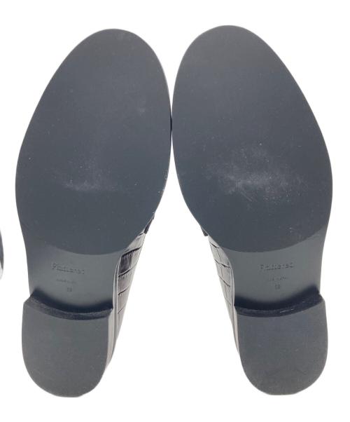 FLATTERED（フラッタード）Flattered (フラッタード) 23AWエンボスレザーローファー ブラウン サイズ:38の古着・服飾アイテム