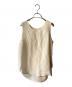 IENA（イエナ）の古着「シルク タンクトップ」｜ベージュ