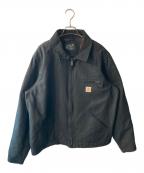CarHarttカーハート）の古着「DUCKDETROIT JACKETBLANKETLINED」｜ブラック