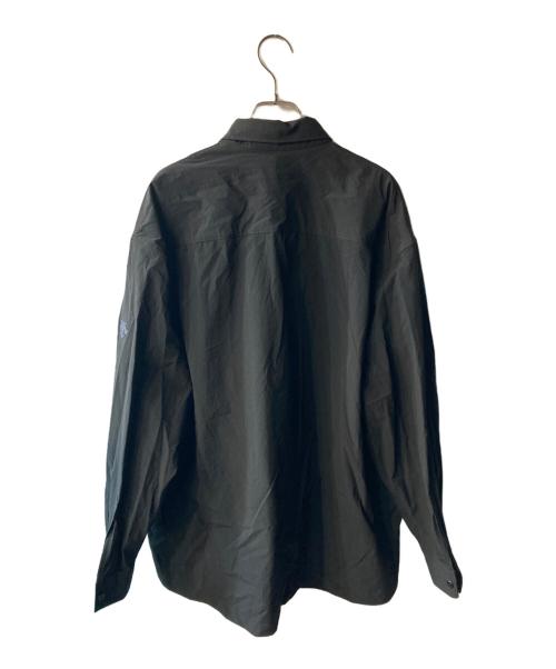 DESCENTE（デサント）DESCENTE (デサント) シャツジャケット ブラック サイズ:XLの古着・服飾アイテム