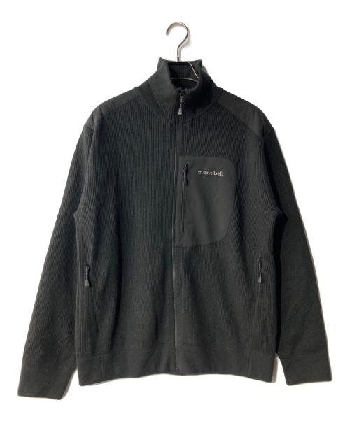 mont-bell（モンベル）mont-bell (モンベル) ミッテルレギ フルジップ セーター グレー サイズ:XLの古着・服飾アイテム