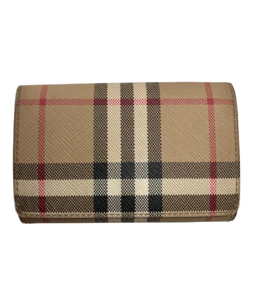 BURBERRY（バーバリー）BURBERRY (バーバリー) 財布 ベージュの古着・服飾アイテム