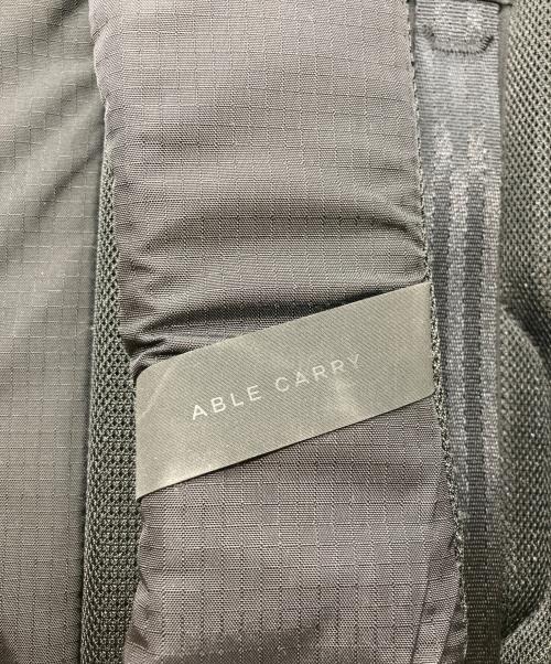 ABLE CARRY（エイブルキャリー）ABLE CARRY (エイブルキャリー) Max EDC バックパック ブラックの古着・服飾アイテム