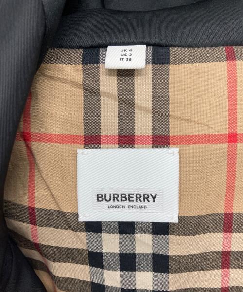 BURBERRY（バーバリー）BURBERRY (バーバリー) ナイロンフーデットトコート ブラック サイズ:36の古着・服飾アイテム