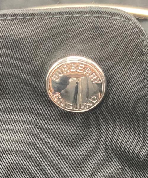 BURBERRY（バーバリー）BURBERRY (バーバリー) ナイロンフーデットトコート ブラック サイズ:36の古着・服飾アイテム