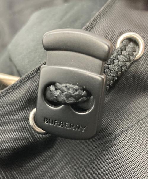 BURBERRY（バーバリー）BURBERRY (バーバリー) ナイロンフーデットトコート ブラック サイズ:36の古着・服飾アイテム