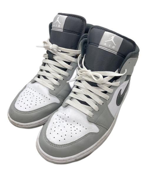 NIKE（ナイキ）NIKE (ナイキ) Air Jordan 1 Mid グレー サイズ:28cmの古着・服飾アイテム