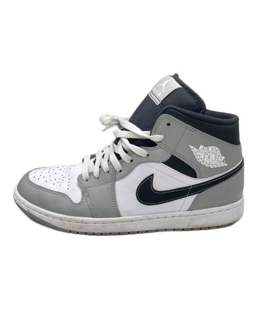NIKE（ナイキ）NIKE (ナイキ) Air Jordan 1 Mid グレー サイズ:28cmの古着・服飾アイテム