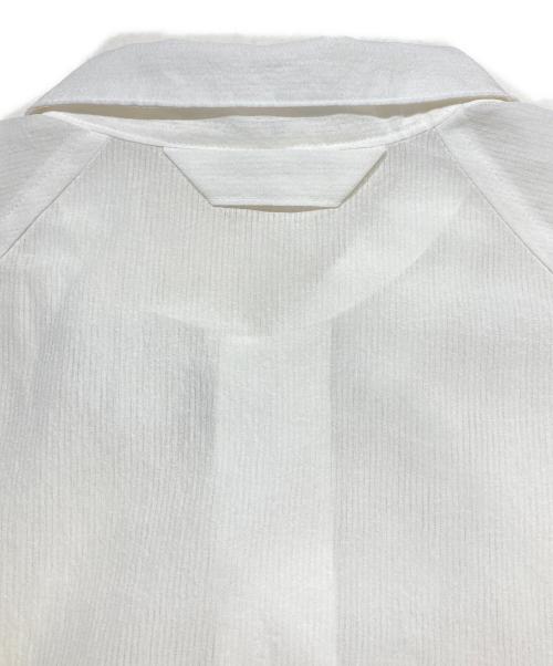 MUJI LABO（ムジラボ）MUJI Labo (ムジラボ) 風を通す 汚れが落ちやすい ポロシャツ ホワイト サイズ:Lの古着・服飾アイテム