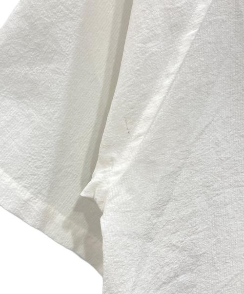 MUJI LABO（ムジラボ）MUJI Labo (ムジラボ) 風を通す 汚れが落ちやすい ポロシャツ ホワイト サイズ:Lの古着・服飾アイテム
