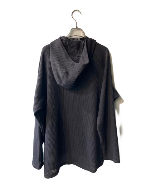 axesquin（アクシーズクイン）AXESQUIN (アクシーズクイン) ベンチレーションニットフーディー チャコールグレー サイズ:XLの古着・服飾アイテム