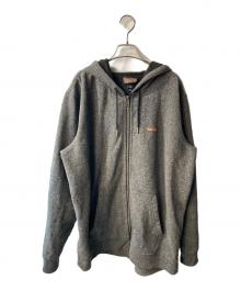 Patagonia（パタゴニア）の古着「フルジップ・ワーク・フーディ・スウェットシャツ」｜グレー