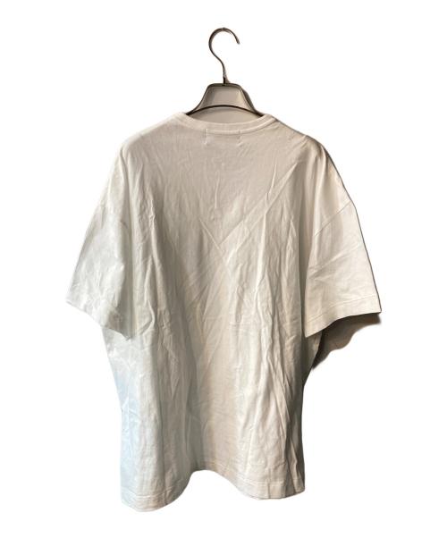 CDG（シーディージー）CDG (シーディージー) プリントカットソー ホワイト サイズ:Ｍの古着・服飾アイテム