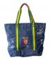 POLO RALPH LAUREN（ポロ・ラルフローレン）の古着「キャンバストートバッグ」｜ネイビー