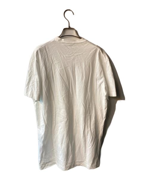 DSQUARED2（ディースクエアード）DSQUARED2 (ディースクエアード) ロゴプリントTシャツ ホワイト サイズ:Lの古着・服飾アイテム