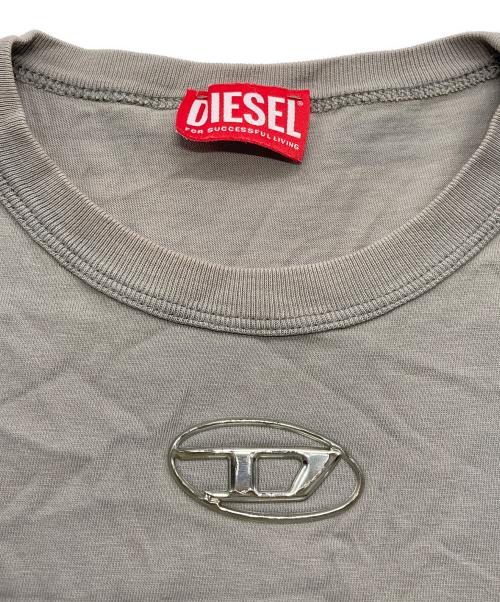 DIESEL（ディーゼル）DIESEL (ディーゼル) T-JUST-OD Tシャツ グレー サイズ:Ｍの古着・服飾アイテム