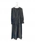 allurevilleアルアバイル）の古着「ドットティアードワンピース」｜ブラック