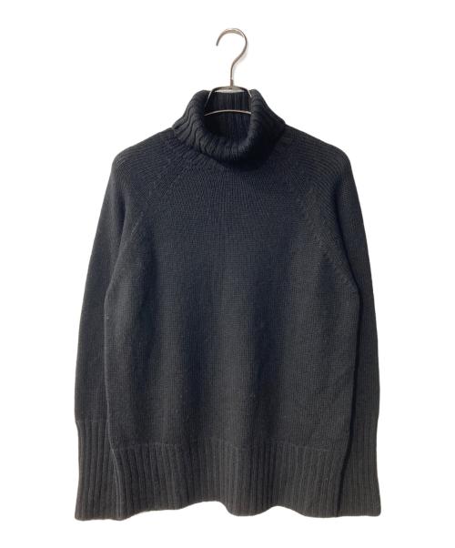 Drumohr（ドルモア）Drumohr (ドルモア) タートルネックニット ブラック サイズ:Mの古着・服飾アイテム