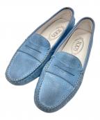 TOD'Sトッズ）の古着「ドライビングシューズ」｜ブルー