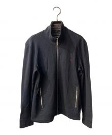 BURBERRY BLACK LABEL（バーバリーブラックレーベル）の古着「ジップジャケット」｜ブラック