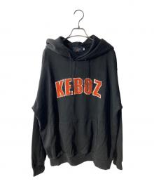 KEBOZ×FREAK'S STORE（ケボズ×フリークスストア）の古着「ロゴパーカー」｜ブラック