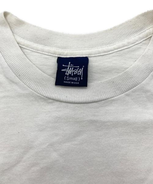 stussy（ステューシー）stussy (ステューシー) グラフィックTシャツ ホワイト サイズ:Sの古着・服飾アイテム