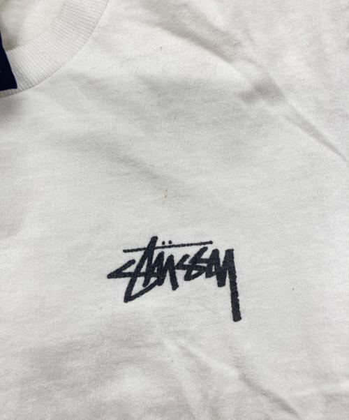 stussy（ステューシー）stussy (ステューシー) グラフィックTシャツ ホワイト サイズ:Sの古着・服飾アイテム
